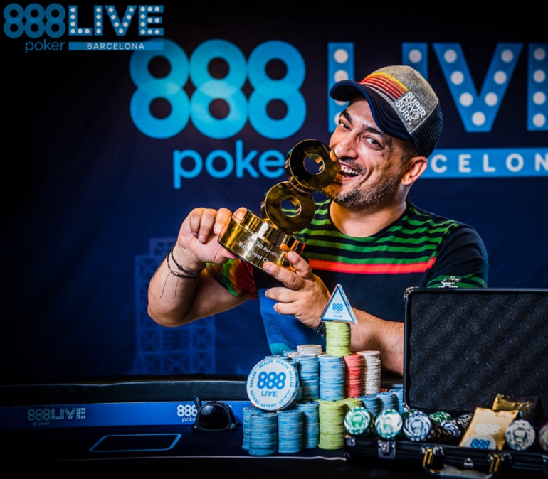 Adrian Costin Constantin wins 2018 888poker LIVE Barcelona